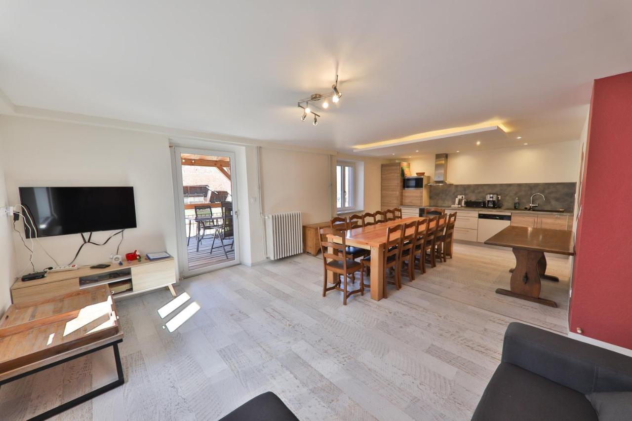 Locations Des 3 Sommets Avec Sauna Et Spa En Alsace Sondernach 외부 사진