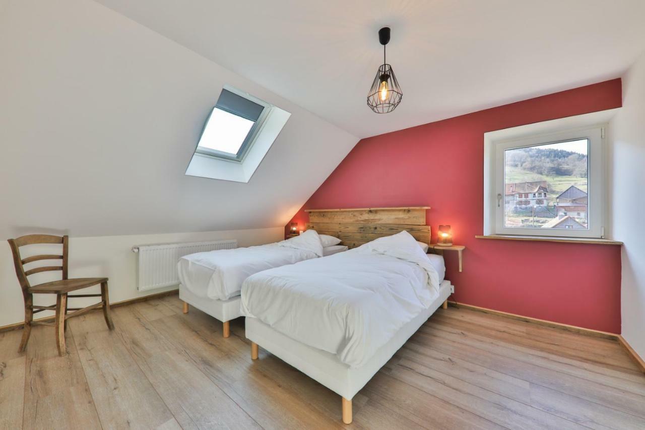 Locations Des 3 Sommets Avec Sauna Et Spa En Alsace Sondernach 외부 사진